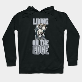 Mountain Goat - Living on the Edge Hoodie